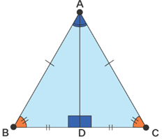 right-angled triangle 